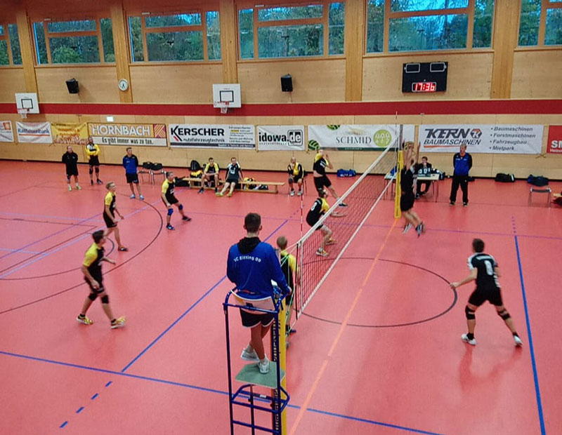 Volleyballspiel der Herren der Wilden Wespen