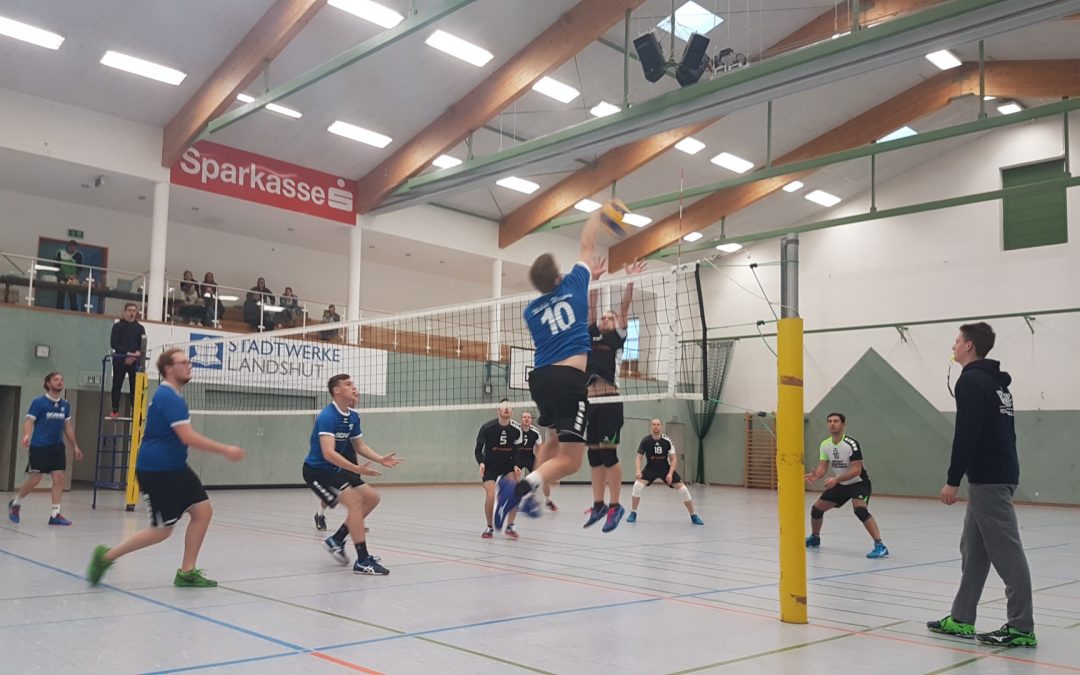 Steinacher Volleyballherren ärgern Spitzenreiter Landshut