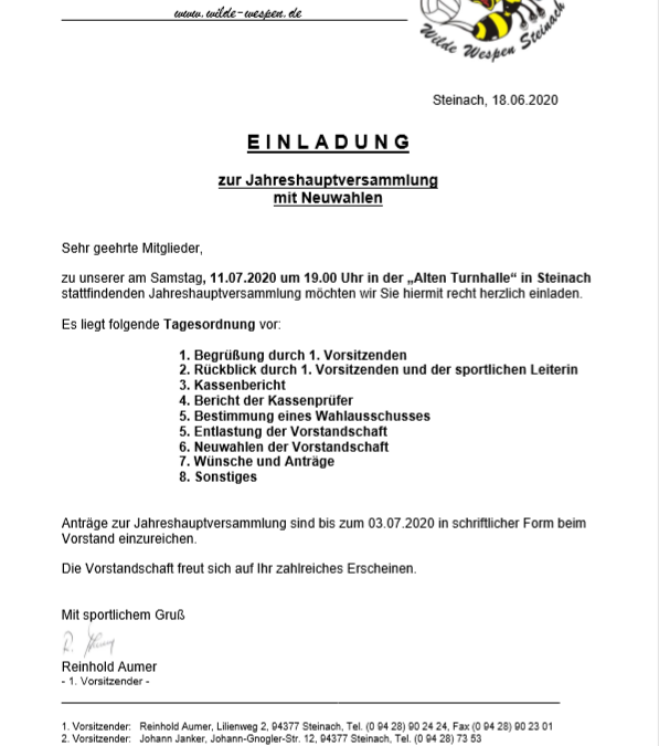 JHV 2020