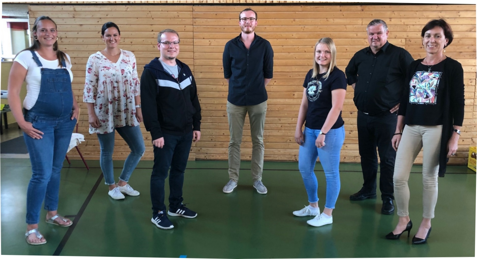 Vorstandschaft des Vereins Wilde Wespen