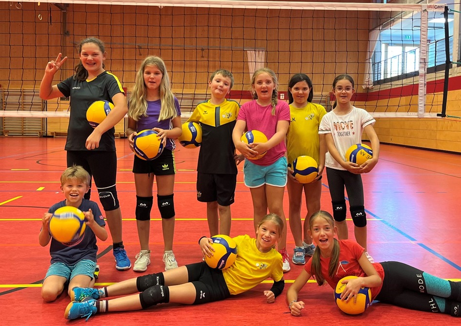 Wespen-Volleyball goes School